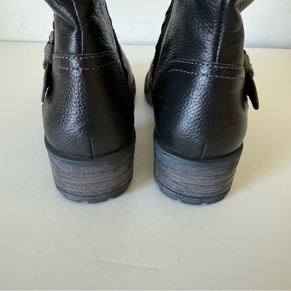 Pikolinos Black Leather Buckle Boots Size 37 - Picture 8 of 13